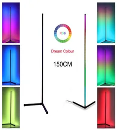 Lampa podłogowa LED RGB Kolorowa sypialnia jadalnia