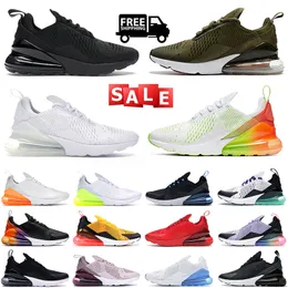 2024 Top 270s Men Classic Men Women Runner Shoes 27c Og Runner Sneakers Tripe Black White Laser Orange Light Bone Brown Habaner