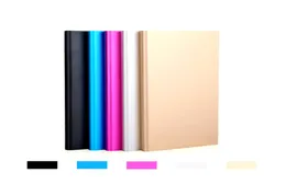 Metal Slim Power Bank 20000mah Portable Mobile Battern Backup Charger 2 OSB Ports Charger الطوارئ لجميع الهاتف الذكي 9176135