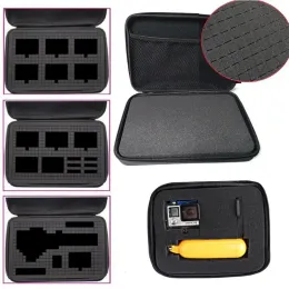 Accessories 1PC Portable Accessories Collection Foam Shockproof DIY Case Storage Bag Box For GoPro Xiaomi SJCAM DJI OSMO EKEN SJCAM