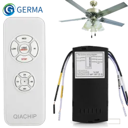 CONTROLLA GERMA Universal Affermazione della ventola Remoto Kit di controllo Remote AC 110240V Timing Interruttore di controllo del vento Regolato Ricevitore del trasmettitore del vento