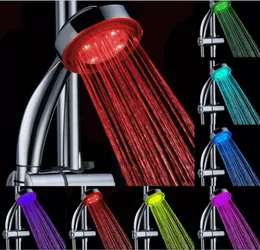 LED 7 Color Changing Colorful LED Shower Multifunctional Lights head Water Lighting Glow Faucet Lamp Direct factory 1523572