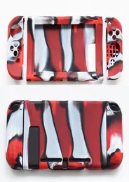 Camouflage Silicon -Schutzhülle für Nintend Switch NS Joycon Console Controller Links rechts staubdesfester Schale G5944563