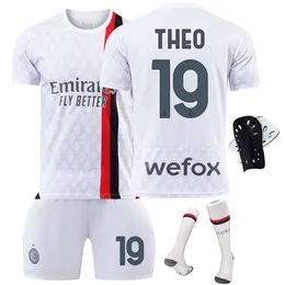 サッカーセットトラックスーツメンズトラックスーツ9レオフットボールキットシーズン1011ルプリー2319 jiアウェイジャージーテオACセットXIQI 24 NEW