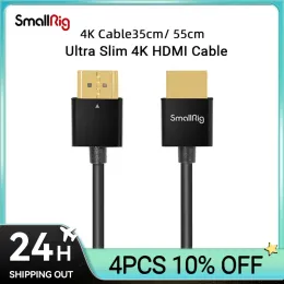 Tillbehör SmallRig Ultra Slim 4K 60Hz 2.0 Kabel 33/ 55cm för DSLR/ Monitor/ Wireless Video Sändarmottagare 2956/2957