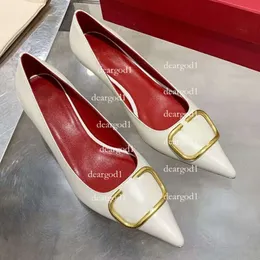 Z butami Vltn buty dla kobiet designerskie sandały kapcie wysokie obcasy buty marka klamra 4 cm 6 cm 8 cm 10 cm cienkie obcasy spiczaste palce czarne nagie czerwone dno buty 59