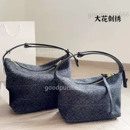 Lady Woven Bag Loe 소형 스페인 디자이너 핸드백 큐브 슈짚 가방 여성의 가벼운 캔버스 대용량 ejrm