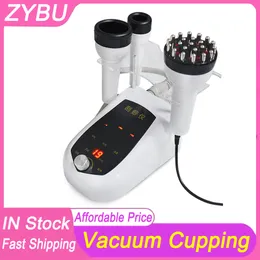 Home Use Electric Scraping Machine EMS Fettbrenner Schröpfen Massagegerät Vakuumsaugung Tassen Heißtherapie Anti -Cellulite Guasha Meridian Pinsel Mikrostrom Vibration