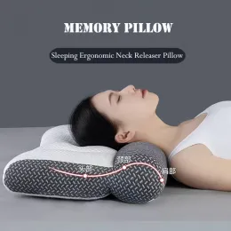 Pillow Neck Pillow Aid Neck Protection Correction Orthopedic Pillow 40x60cm 48x74cm For Sleeping Ergonomic Neck Releaser Comfort Pillow