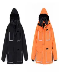 TOP Orange Outerwear Designer USA Mens Womens Coats Yellow Black Parkas Sports Brands Down Size XSXXL3820588