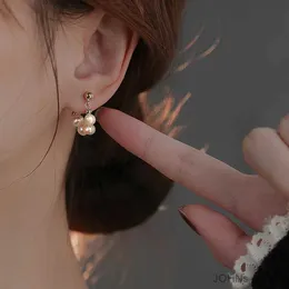 Dangle Chandelier New Korean Elegant Baroque Pearl Earging for Woman Girls Fashion Luxury Sweet Earrings Party Jewelry 액세서리