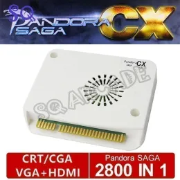 ゲーム2022 Pandora Saga Box CX 2800 In 1アーケードバージョンジョイスティックゲームコンソールキャビネットマシンJamma Mainboard PCB Multi HDMI VGA CRT