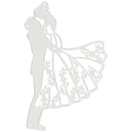 Storage Bottles Wedding Cutting Stencil Decor Metal Die Cuts Party DIY Dies Dress Carbon Steel Bride Groom Troqueles Craft