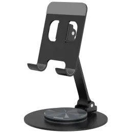 Stands Metal Metal 360 ° Girating Desk para celular Stand para iPhone Cellphone Smartphone Phone Mobile Telephone Reader