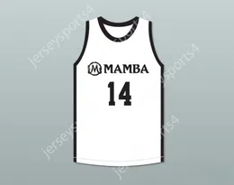 Benutzerdefinierte Name Herren Jugend/Kinder Payton Chester 14 Mamba Ballers White Basketball Trikot Top S-6xl