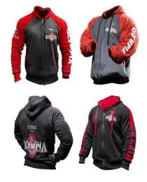 Autumn and Winter Classic Olympia Men039s Casual Sports Hoodie Gyms Fitness kulturystyka Men039s Fashion Fashion Spring Cotto8075108