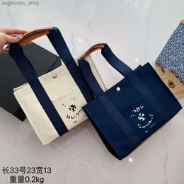 Luxury Handbag Designer Women's Brand Bag Ny Canvas Handväska Wtern Style One Shoulder Tote Womens Bag Fashionable and Cute Student Crossbody