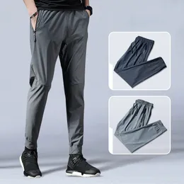 Summer Quick Dry Trousers Men Sports Running Pants pant Training sport Elasticity Legging jogging Gym 240412