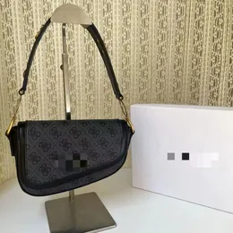 Neue Luxus -Frauen -Satteltasche gedruckte Achselbeutel Single Schulter -Crossbody -Tasche gedruckt