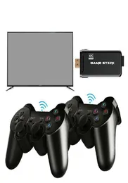 EMXL41 U8 4K TV Video Games Stick LINUX System Retro Classic 64 Bit Games With 24G Wireless Controller HDTV Output for Dual Play4949031