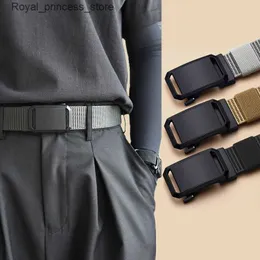 أحزمة Dinisiton Mens Nylon Beatable Belt Mens في الهواء الطلق حزام حزام الدنيم تصميم حزام تكتيكي الحزام التكتيكي Q240425