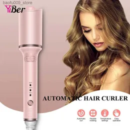 Curling Irons Automatyczne Ceramiczne Ceramiczne Automatyczne obracające się rurowe żelazo Długoterminowe styl włosów Wave Fael Hair Curler Electric Curler Q240425