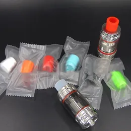 810 Wide Bore Silicone Disposable Drip Tip Colorful Mouthpiece Cover Rubber Test Caps with Individual Pack for Prince TFV8 big baby Kennedy In Stock