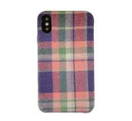 121478 Retro Grid Case na iPhone XS Max Zwięzła tylna okładka 9288724