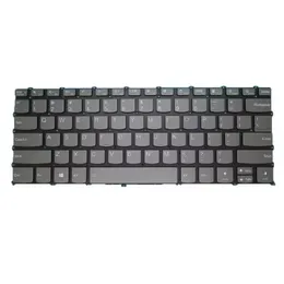 Teclado de laptop por atacado para Lenovo para IdeaPad Yoga 7-14itl5 Flex 5-14iil05 5-14e05 Inglês US com cinza iluminado