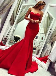 Abiti per feste Angelsbridep 2 Store Sweetheart Mermaid Abiti da sera VestiDos Design Simple Formale Celebrity Prom delle dimensioni