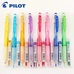 8 Pilotfärg Eno Mechanical Pencil HCR-197 Erasable Set Pencil 0,7 mm med färgpåfyllning för kontor/skolmaterial Stationer. 240417