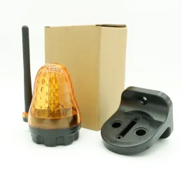 Tillbehör Universal 12V 220V utomhus LED -signal Larm Ljus Strobe Flashing Emergency varningslampväggmontering för automatisk grindöppnare