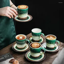 Mugs Turquoise Tea Coffee Coffee Coffee Coffee Coffee Coffee Coffee Coffee Coffee Coffee Coffee Cufect Creative Kiln Change Green Mug Office Gift Cups