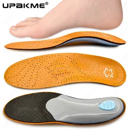 ortic intic insole leather insooles for foot foot arch دعم 3D 25mm orthopedic cushion الرجال