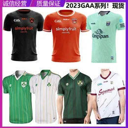 Jogging 2023gaa Ireland Kekri Kivermara Home Away Away Short Sleved Shirt Olive Jersey Training Kit