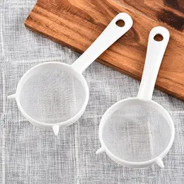 Cucina riutilizzabile con tela portatile riutilizzabile per le foglie di tè foglia di farina setaccio a rete setaccio a setaccio per alimenti accessori da cucina