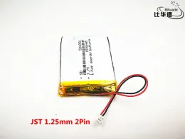 Zubehör 5pcs/Lot Polymer Lithium Lipo -Batterie 3,7 V 1500mAh 504050 JST 1,25 mm kundenspezifischer CE FCC ROHS MSDS Qualitätszertifizierung