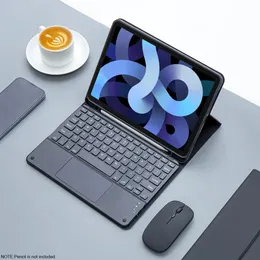 Magic Keyboard Беспроводная мышь для iPad 9 -го поколения 102 7th 8th Gen Cover Pro 11 10th Air 54 Funda 240424