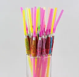 Plastic Straw Cocktail Parasols Umbrellas Drinks Picks Wedding Event Party Supplies Holidays Luau Sticks KTV Bar Cocktail Decorati6888790