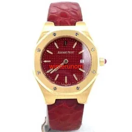 Swiss Luxury Watches AP Automatic Watch Audemar Pigue Royal Oak Donna Vintage Quarzo 28mm 18k Oro Giallo 77151st HB3O