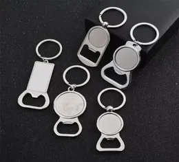 Sublimation Blindschlüsselkäse Aluminium Hitze Übertragung Bier Metall Blank Sublimation Flaschenöffner Keychains C0528x38904173