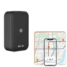 Aksesuarlar GF21 Mini GPS Tracker Sound Uzak Kayıt Cihazı Uygulaması Gerçek Zamanlı İzleme Tarihi Track Araba WiFi GPS Bulucu Twoway Call