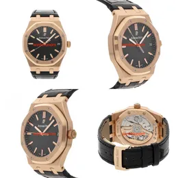 스위스 럭셔리 시계 AP 자동 시계 Audemar Pigue Royal Oak Auto Oro Oro Orologio Da Polso Da Uomo HBT8