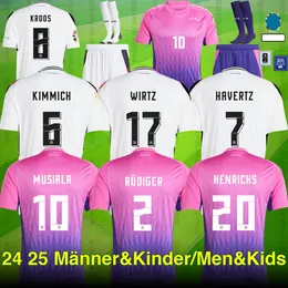 24 25 MUSIALA HAVERTZ MUSIALA KROOS SOCCER JERSEY 2024 Euro Cup Germanys National Team Football Fansplayer Shirt 2025 Men Kids Kit Home Away Gnabry Henrichs