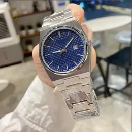 Nuovo arrivo AAA uomo donna orologio movimento meccanico automatico quadrante blu orologi business classici orologi da polso con cinturino in acciaio inossidabile