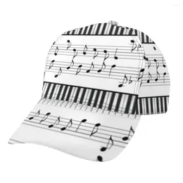 Ballkappen Klavier Keyboard Standard 88 Key Baseball Cap Dad männlicher Sporthut