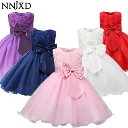 Flower Girls Dress per la serata di nozze 310 anni Birthday Natale Party Tutu Principessa Dres Abiti per bambini eleganti 240420