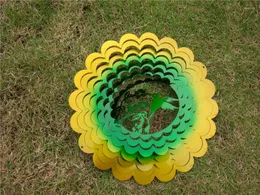 Dekorative Figuren 12 Zoll Windspinner Summvogel aus 1 mm Färbung Stahlblech mit hoher Qualität