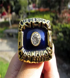 1976 Montreal Cup Honkey Championship Ring Men Fan Souvenir Gift Wholesale 2019 DropShipping2615429