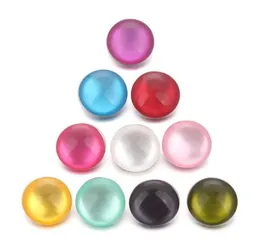 10pcs Lot Xinnver Snap Biżuteria Buttons mieszany Shimmer Resin Fit 18 mm B JllkKW9124149